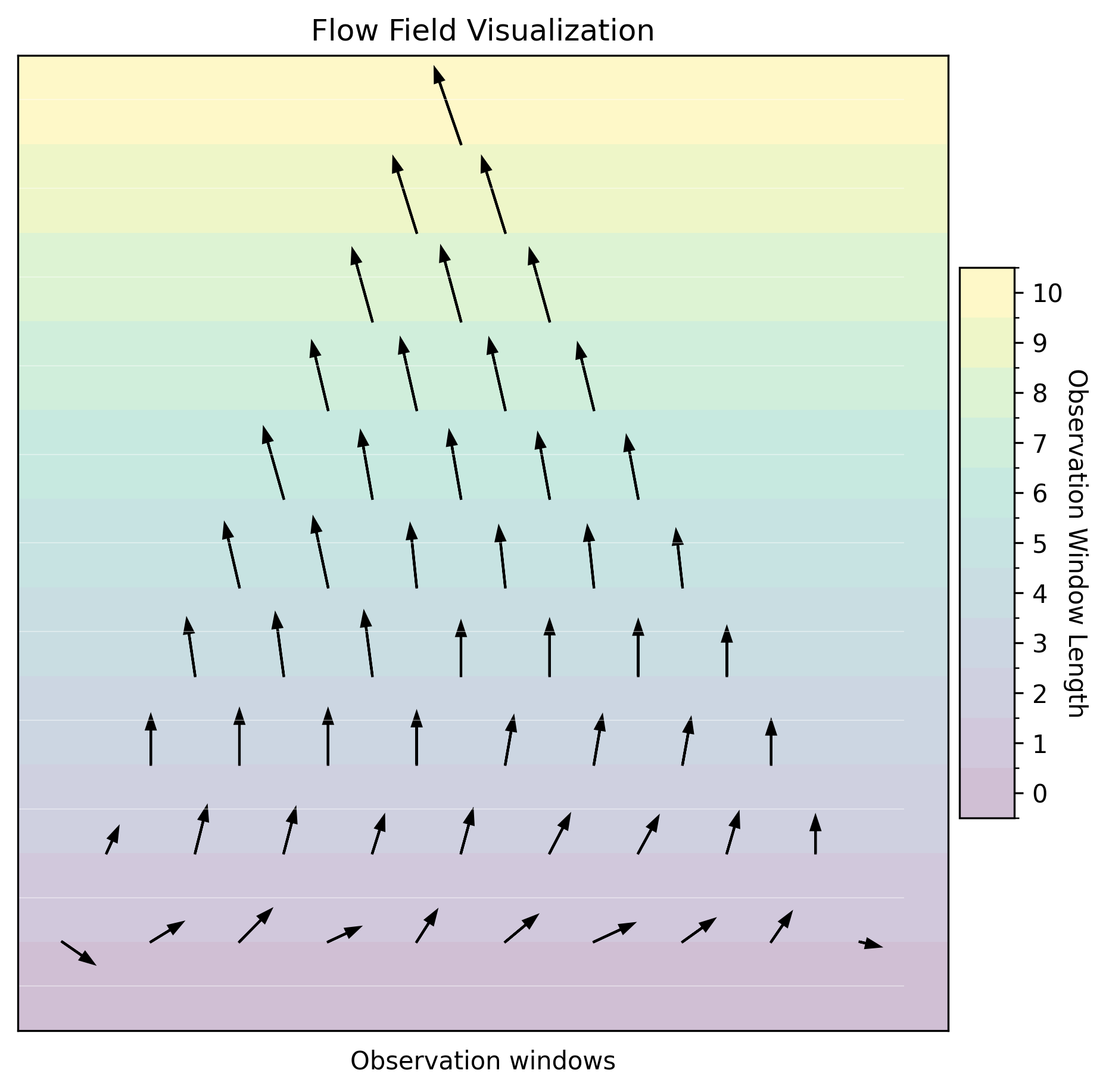 Figure 29: Flow field visualization
